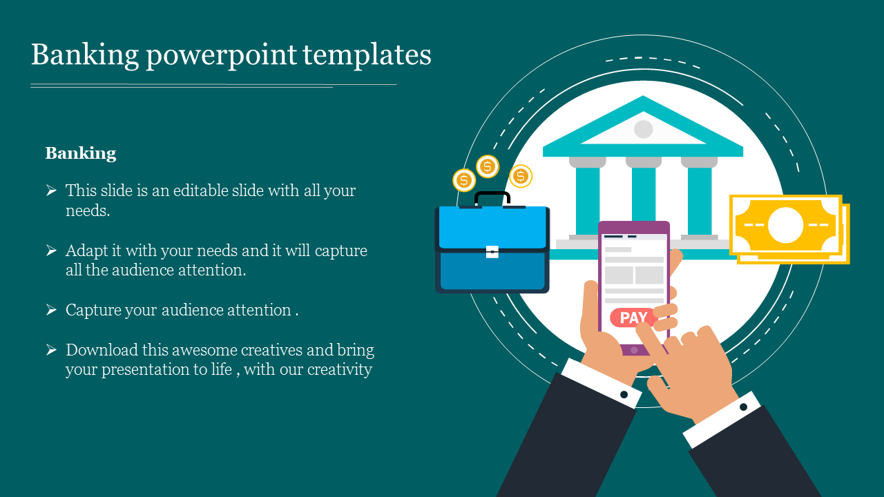 banking presentation ppt template free